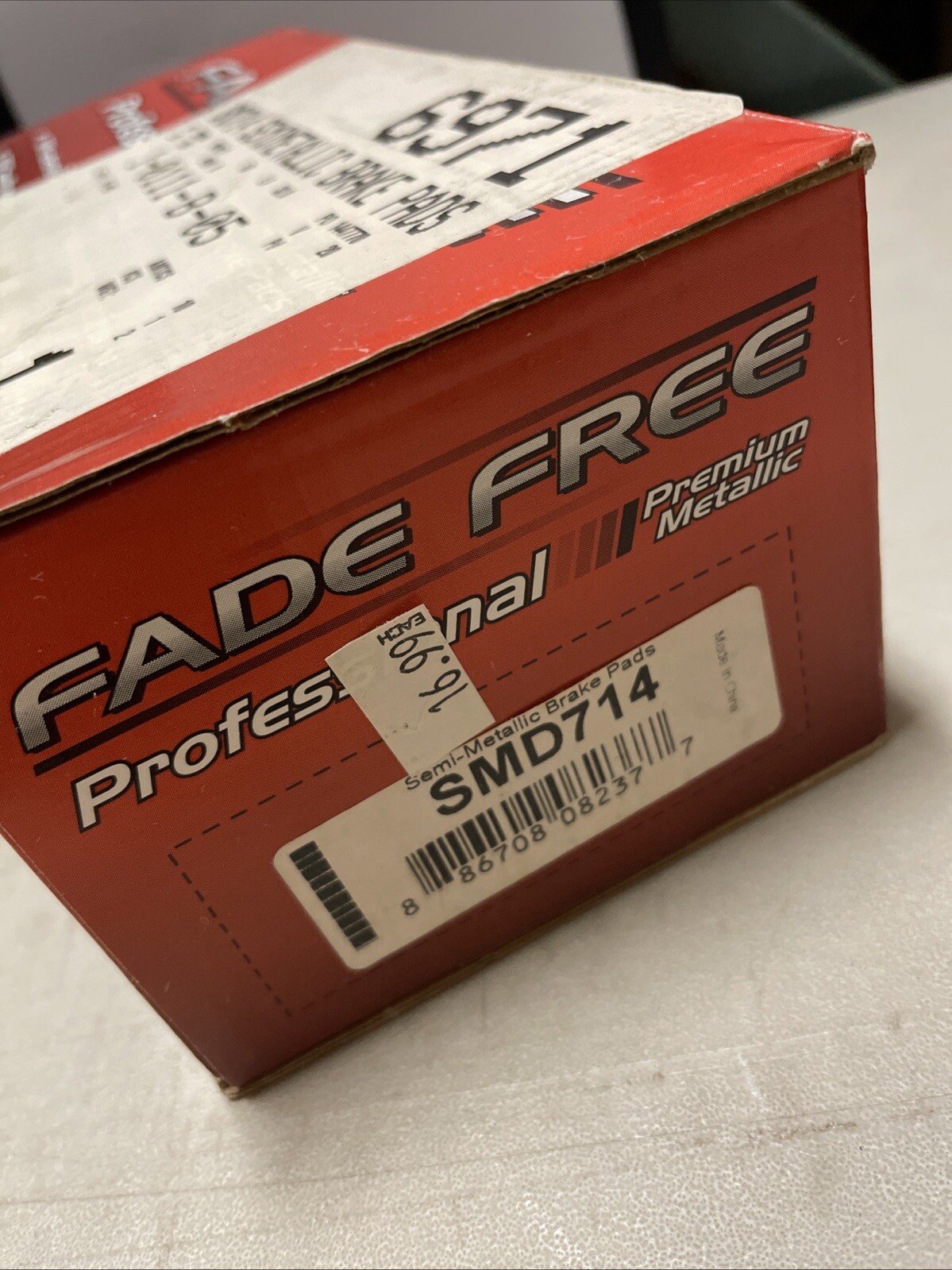 FadeFree Metallic Disc Brake Pad Set SMD714 - Image 3