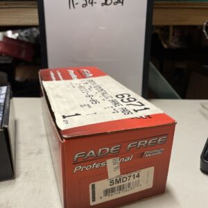 FadeFree Metallic Disc Brake Pad Set SMD714