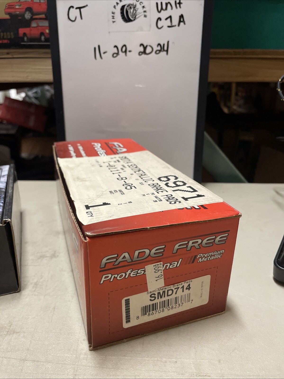 FadeFree Metallic Disc Brake Pad Set SMD714