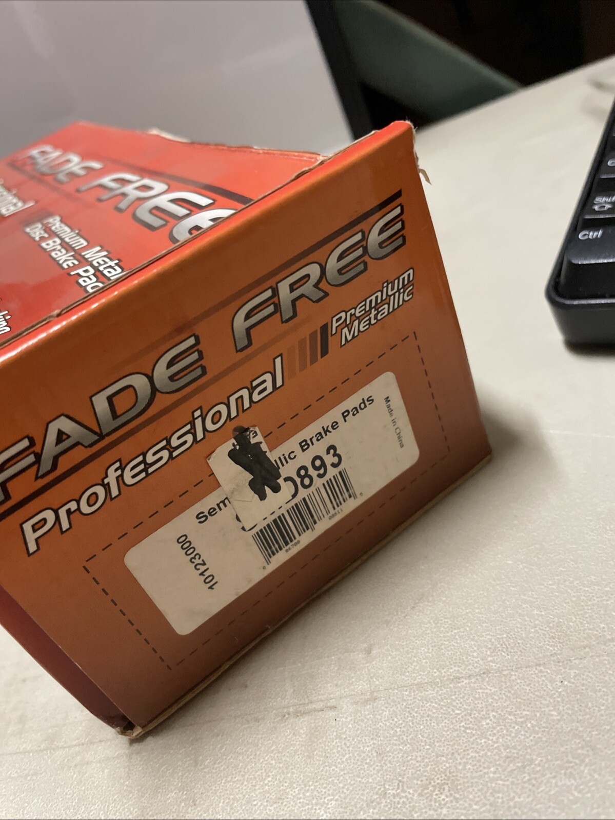 FadeFree Metallic Disc Brake Pad Set SMD893 - Image 3