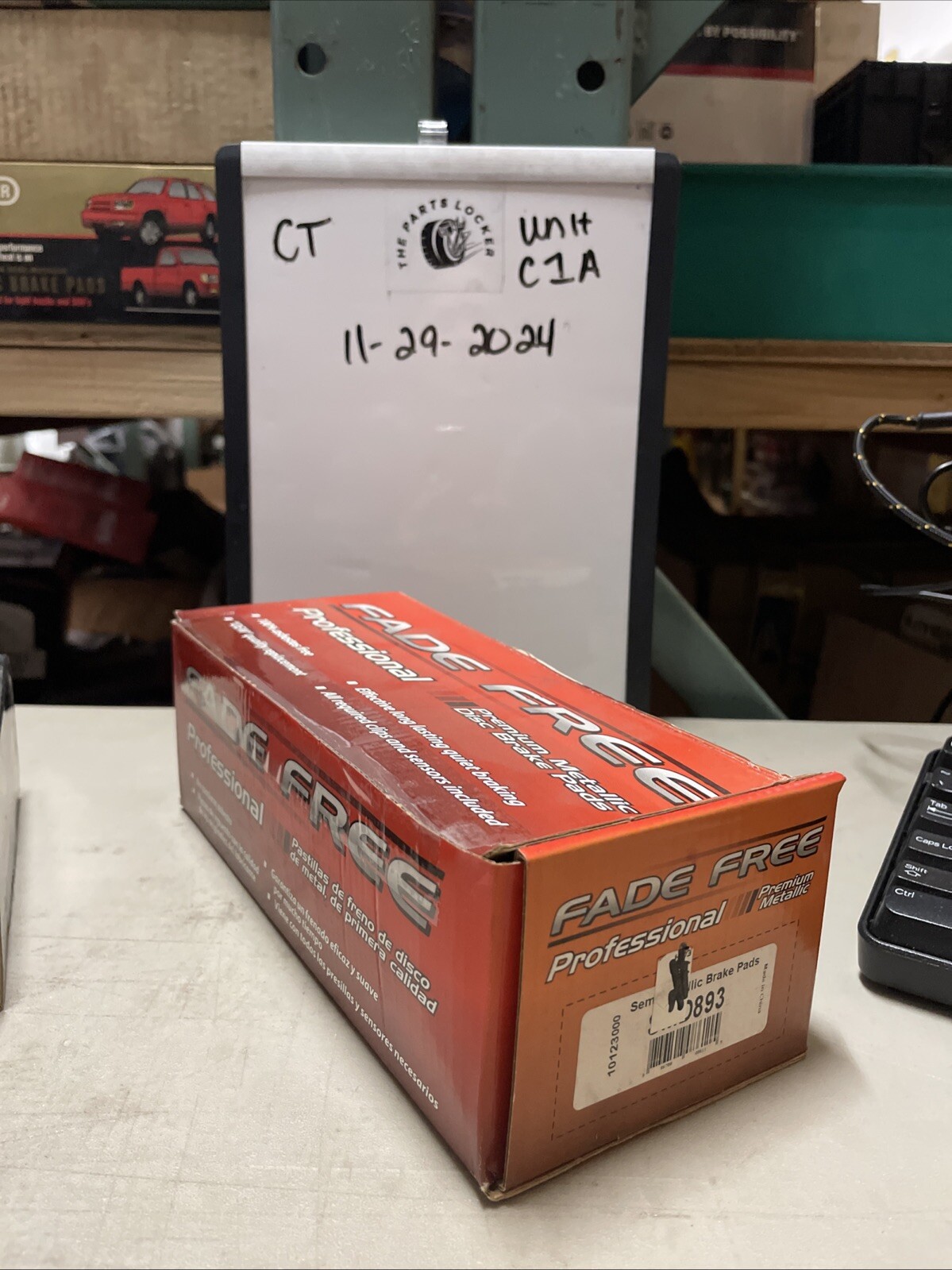 FadeFree Metallic Disc Brake Pad Set SMD893