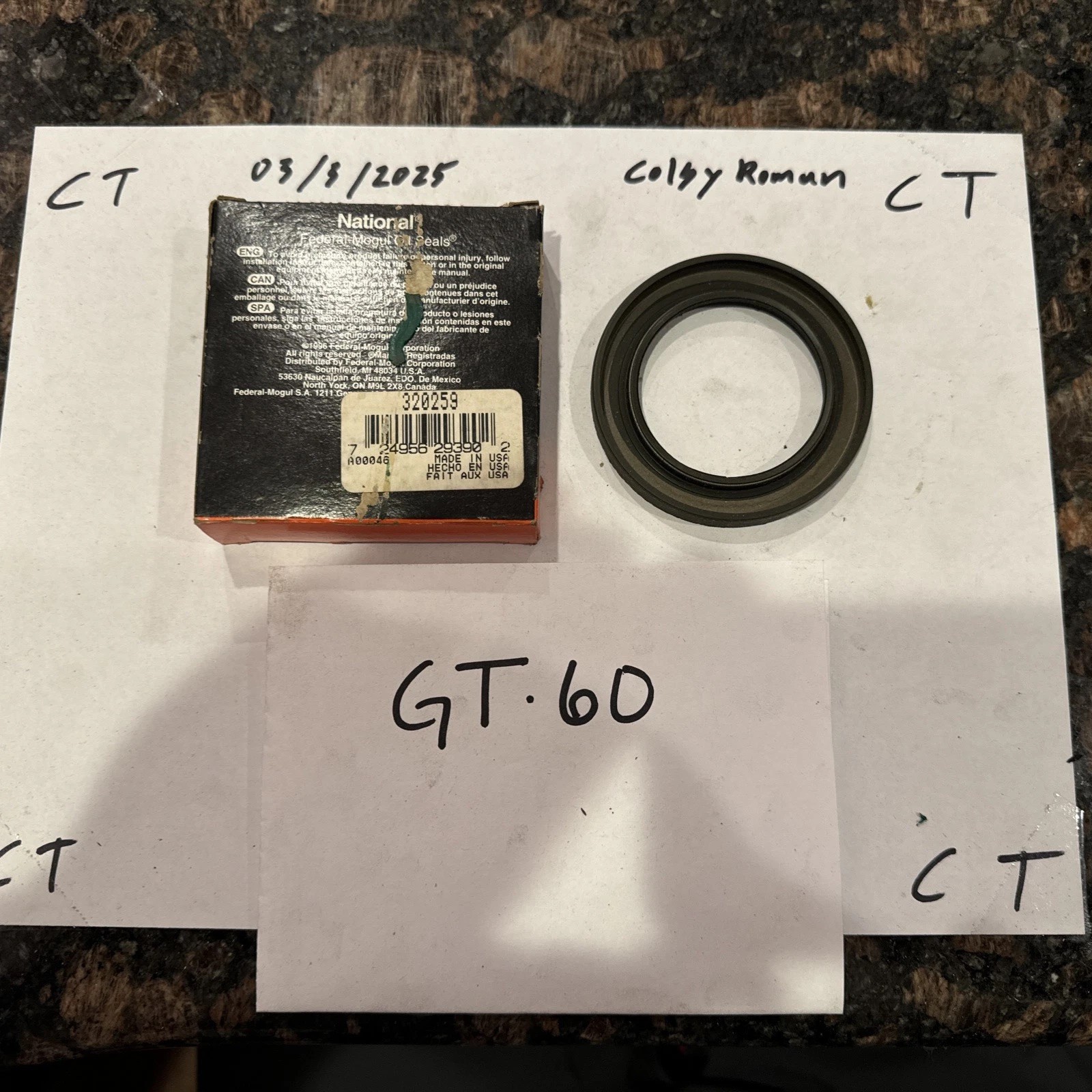 Federal Mogul oil seal 320259 - Image 3