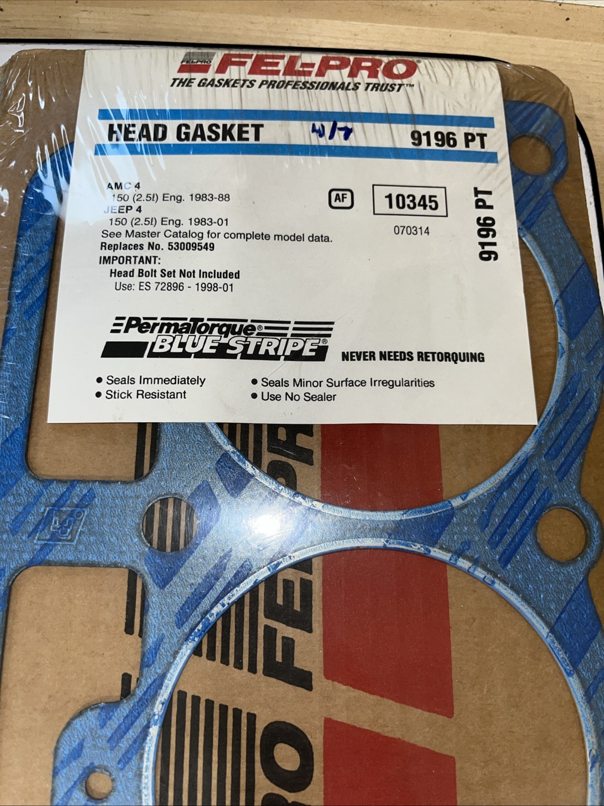 Fel-Pro 9196 PT Cylinder Head Gasket - Image 3