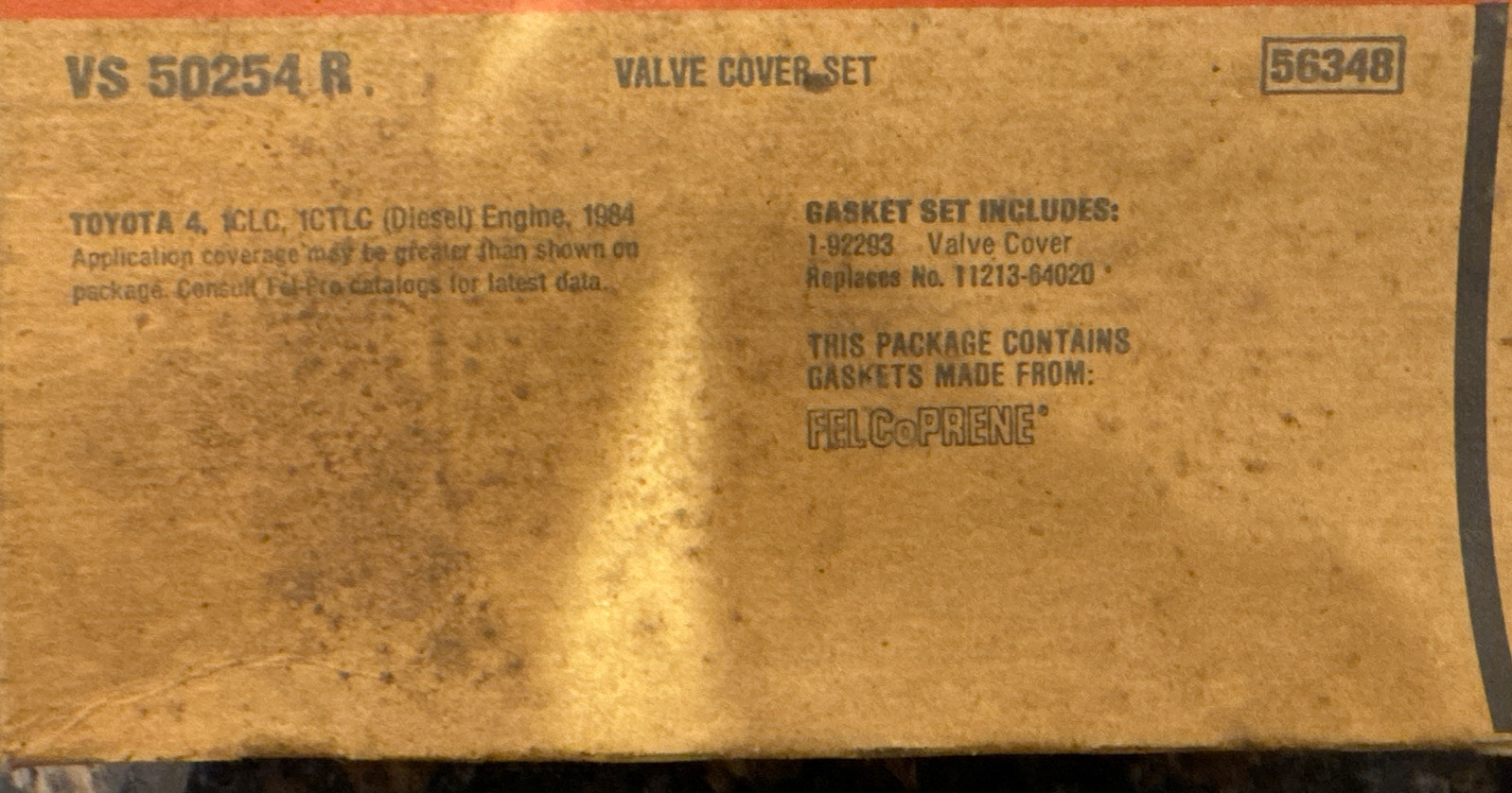 Fel-Pro Valve Cover Gasket VS50254R - Image 3