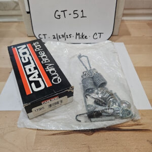 Fits 00-03 Mazda MPV Drum Brake Hardware Kit 17365 Carlson New