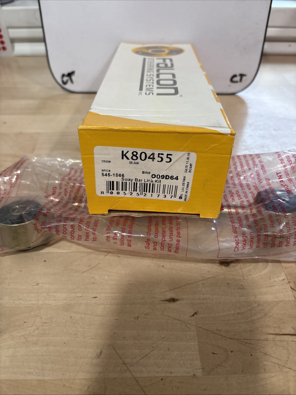 Flacon Steering Suspension Stabilizer Bar Link K80455 (MOOG K80455) - Image 3