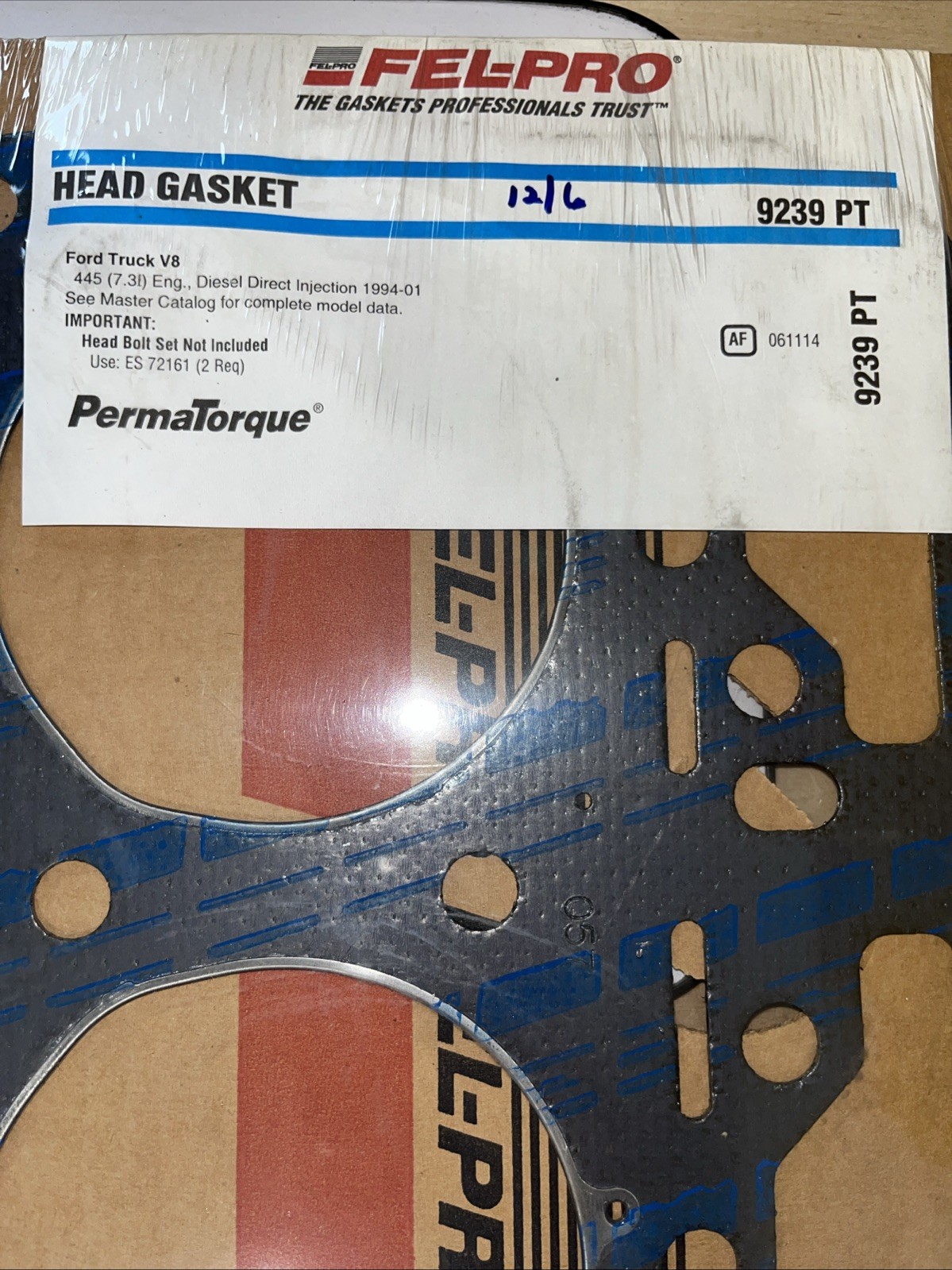For Ford Excursion 2000-2003 Fel-Pro 9239 PT Cylinder Head Gasket - Image 3