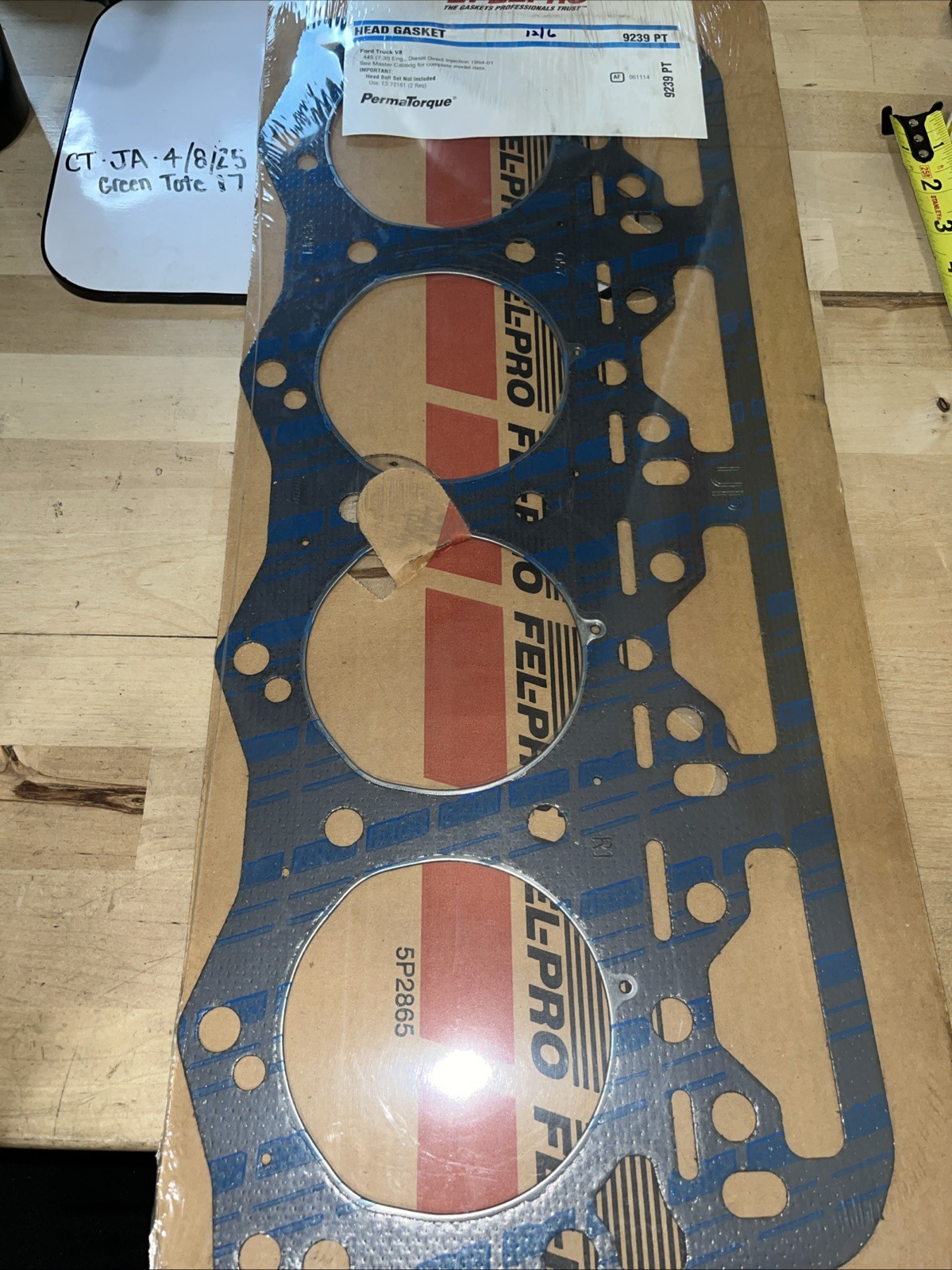 For Ford Excursion 2000-2003 Fel-Pro 9239 PT Cylinder Head Gasket