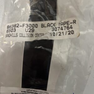 For Hyundai Elantra 2017-2020 Hyundai 86382F3000 Rear Left Upper Black Out Tape