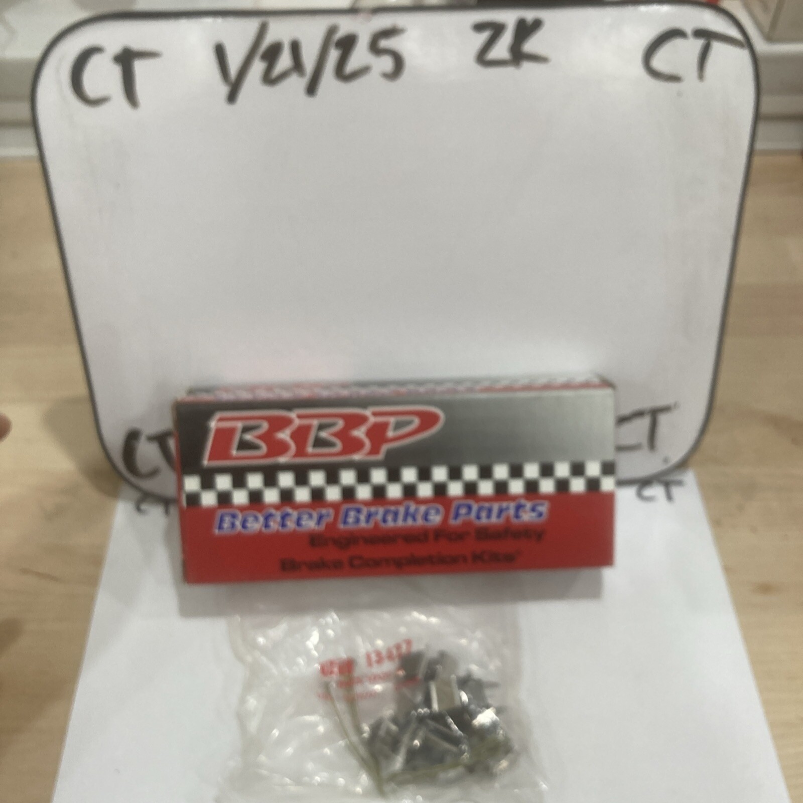 For TOYOTA 1991-1997 Disc Brake Hardware Kit FRONT Better Brake 13427K 13295K