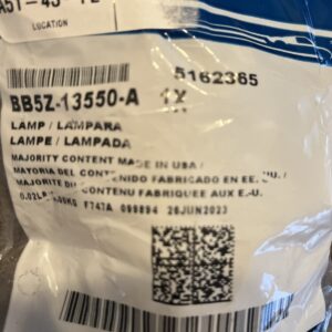 Ford BB5Z-13550-A Lamp Assembly - Licence Plate 2013-2019 Ford BB5Z13550A