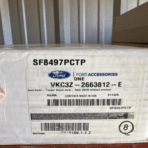 Ford Folding Rear Row Seat Covers 60/40 In Taupe Ford Part No.: VKC3Z-266381-2E