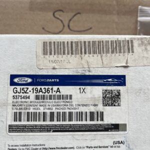 Ford GJ5Z-19A361-A Electronic Security System New OEM