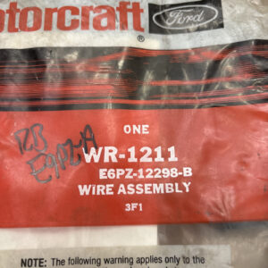Ford Motorcraft OEM Wire Assembly WR-1211 / E6PZ-12298-B