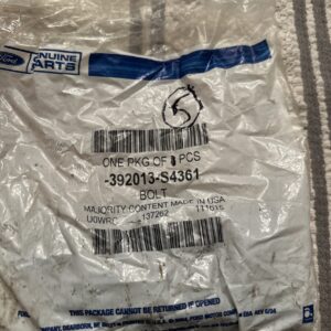 Ford NOS Wheel Lug Bolt/Stud - 2008-16 E-250, E-350 9/16”-18 (5) Bolts