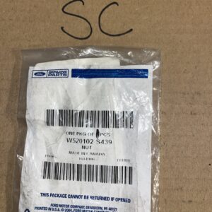 Ford W520102-S439 Rear Suspension Shock Assembly Nut W520102S439