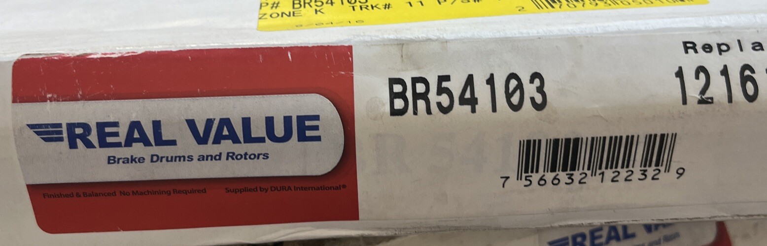 Front Disc Brake Rotor for Crown Victoria, Town Car+More (BR54103)