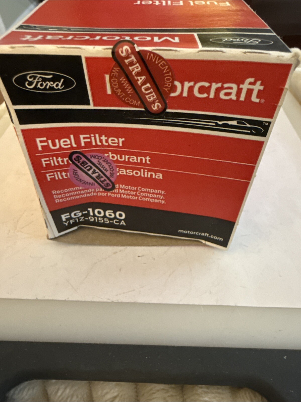 Fuel Filter Motorcraft FG-1060, YF1Z-9155-CA