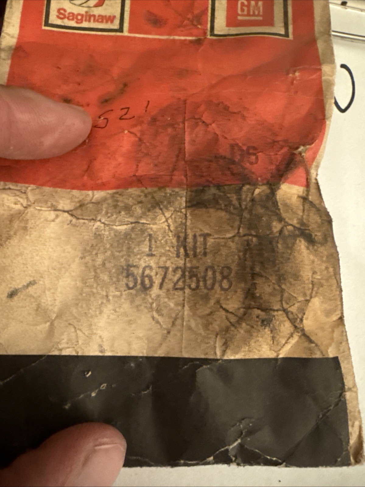 GENERAL MOTORS 5672508 SAGINAW STEERING GEAR ONE CABLE KIT No Spring - Image 3