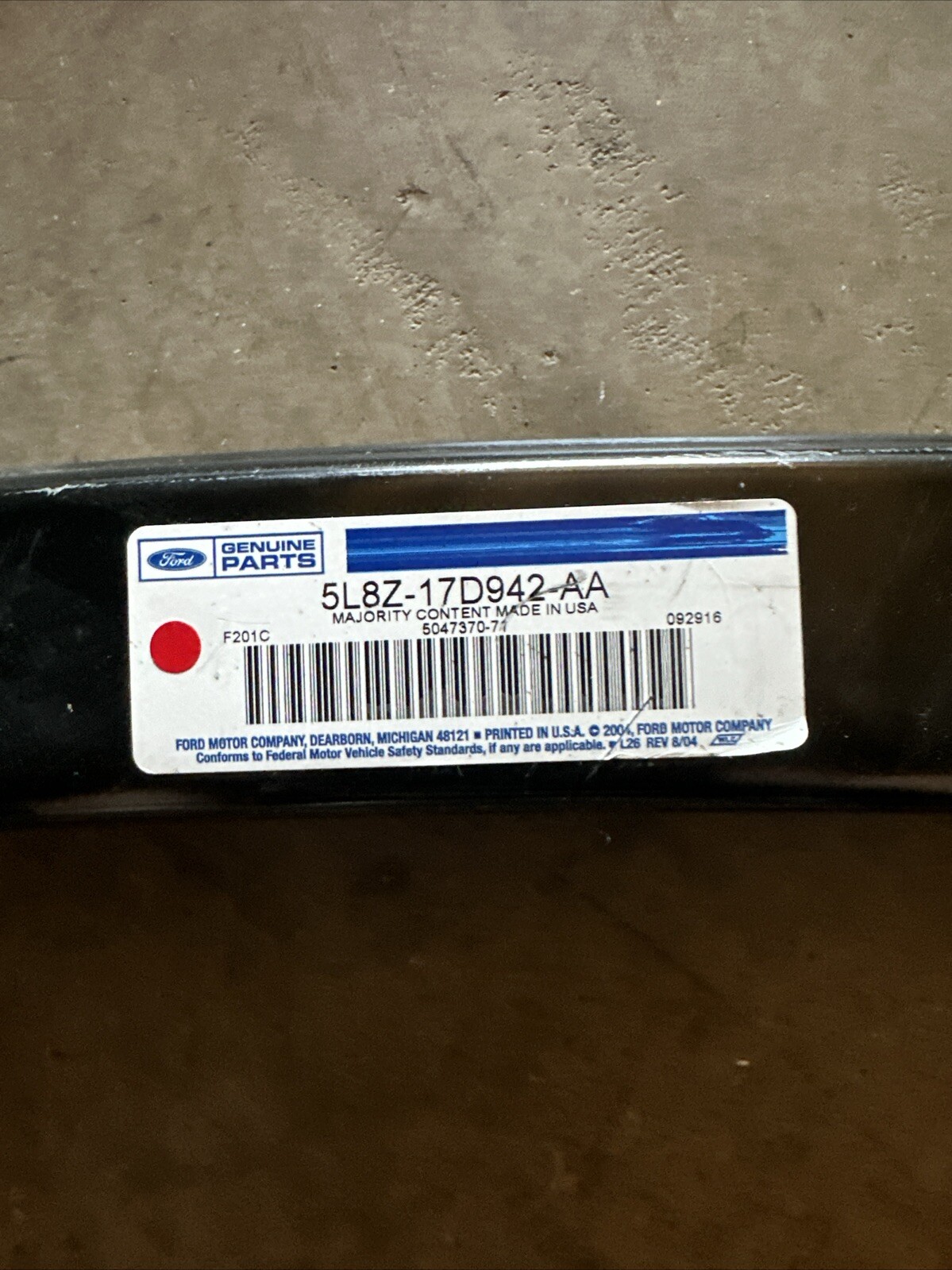 GENUINE FORD PARTS 5L8Z-17D942-AA Bumper Reinforcement - Image 4