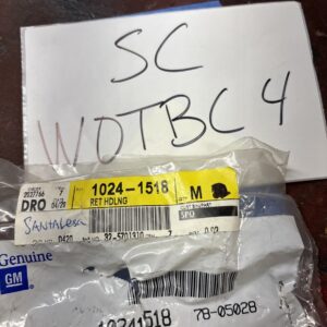 GENUINE GM 10241518 MEDIUM GRAY MULTI-PURPOSE RETAINER