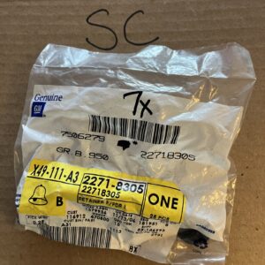 GM 22718305 Retainer,Front Fender Insulator 1999-2013 GM NOS QTY 7