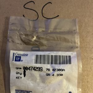 GM 474299 Key, Speedometer Driven Gear Adapter