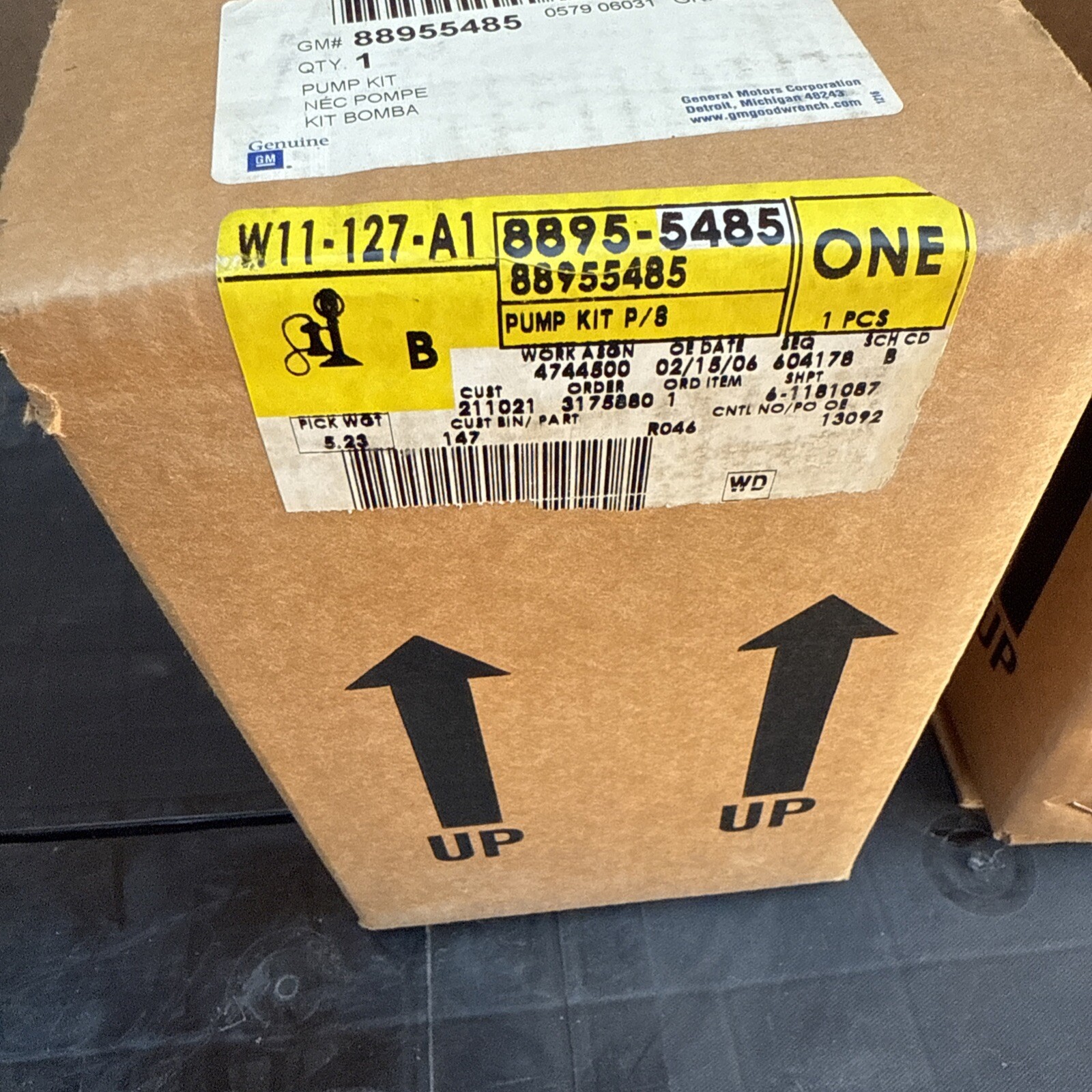 GM 88955485 Pump Kit,P/S Genuine OEM NOS - Image 3