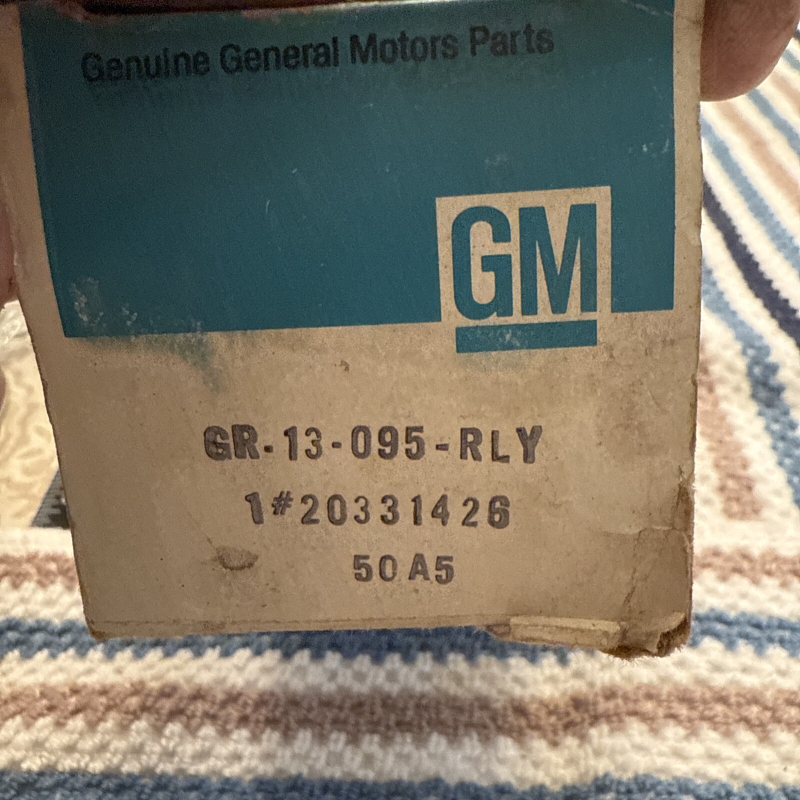 GM NOS 1982-85 Cadillac Deville Eldorado 6 Way Power Seat Relay 20331426 See Pic - Image 8