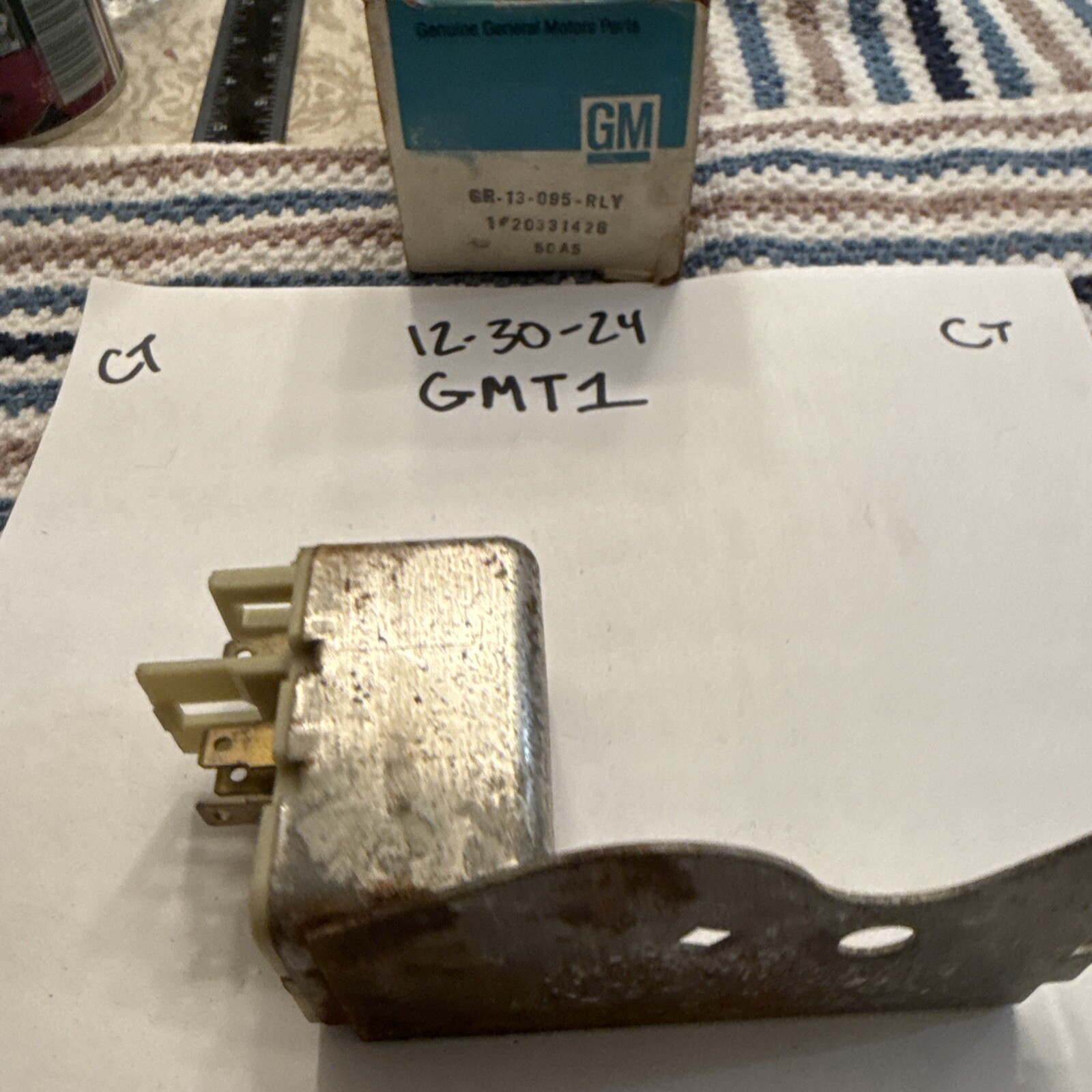 GM NOS 1982-85 Cadillac Deville Eldorado 6 Way Power Seat Relay 20331426 See Pic