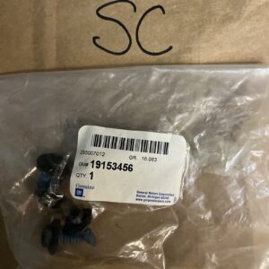 GM NOS Windshield Wiper Attachment Bolts Kit Part # 19153456