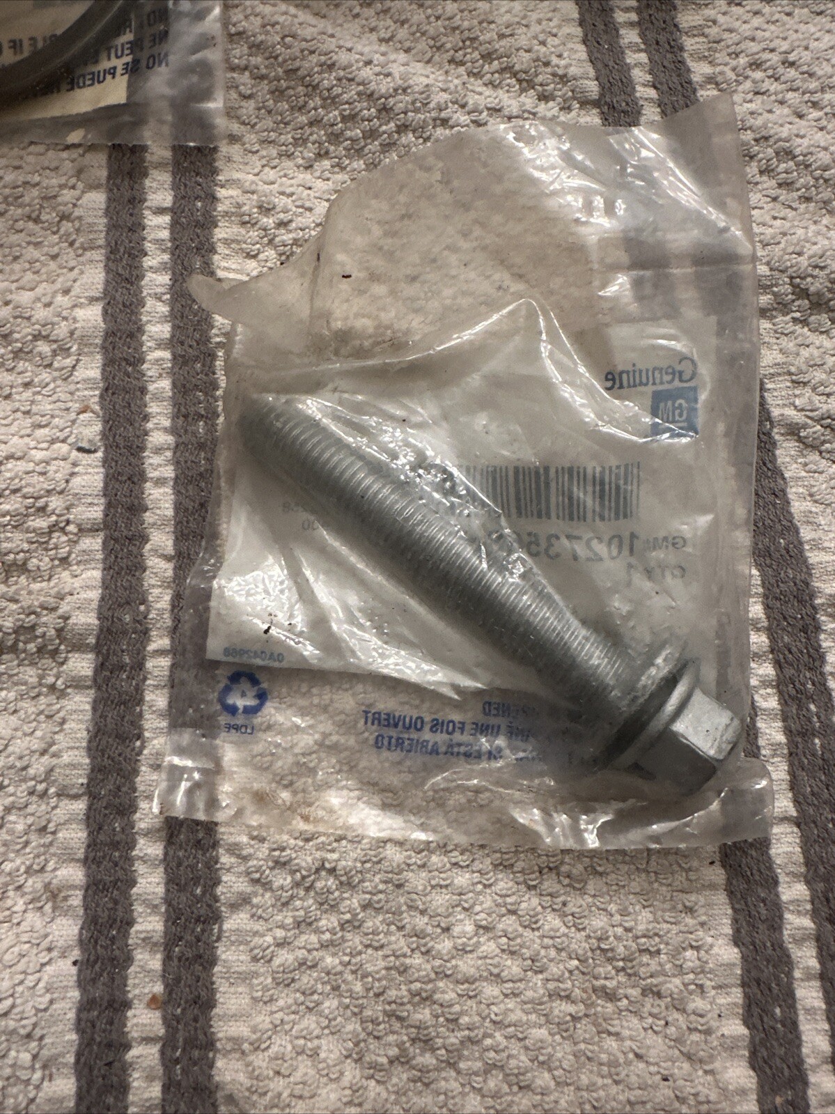 GM OEM Rear Axle Control Arm Bolt 10273568 Fits Many Cars - Image 3