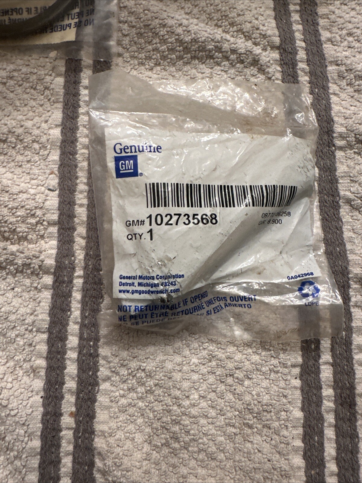 GM OEM Rear Axle Control Arm Bolt 10273568 Fits Many Cars