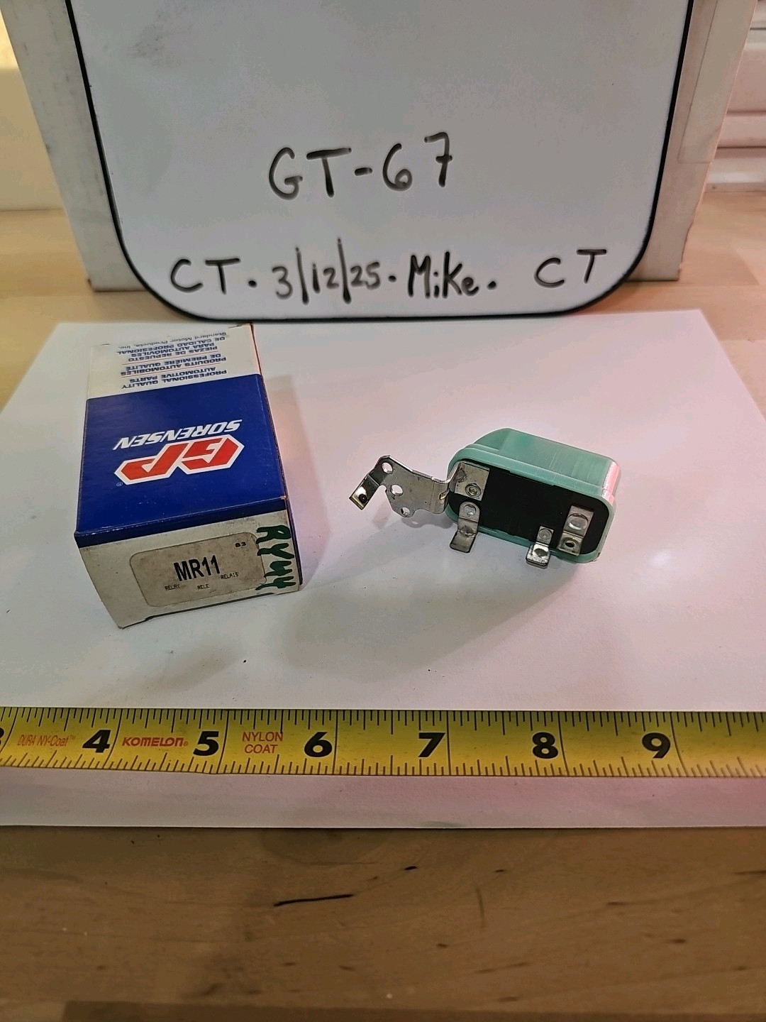 GP Sorensen MR11 (Standard RY-44) Relay - Image 4