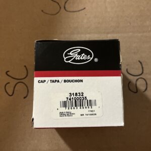 Gates 31832 OE Equivalent Fuel Tank Cap Black