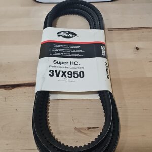 Gates 3VX950 Super Hc Narrow Section Molded Notch V Belt