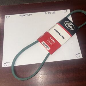 Gates 6733 (3L330K) PoweRated V-Belt