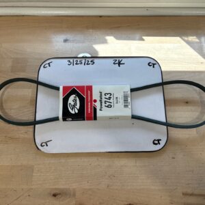 Gates 6743 PoweRated FHP Medium Horse-Power V-Belt 3/8” X 43”