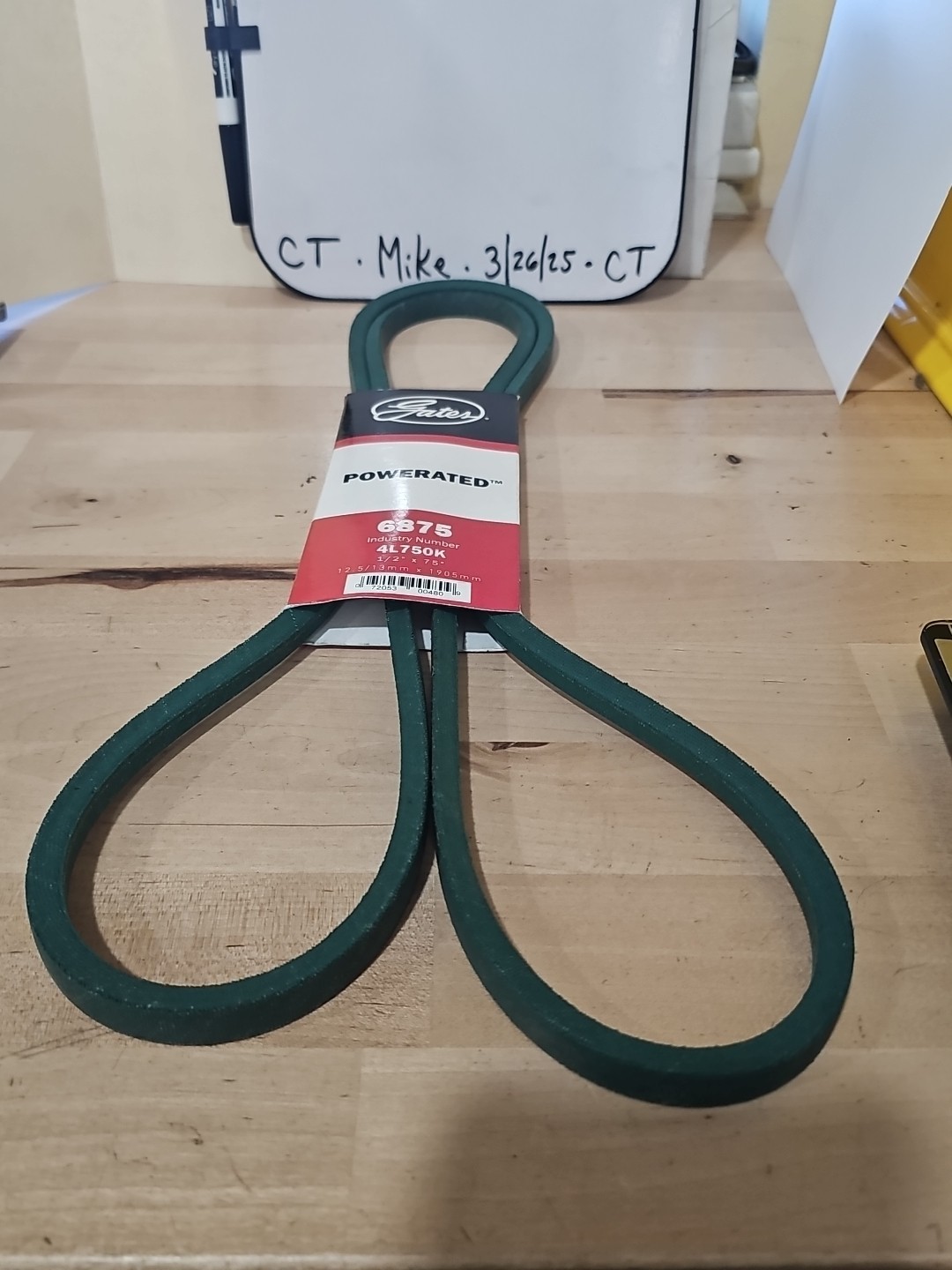 Gates 6875 PoweRated V-Belts