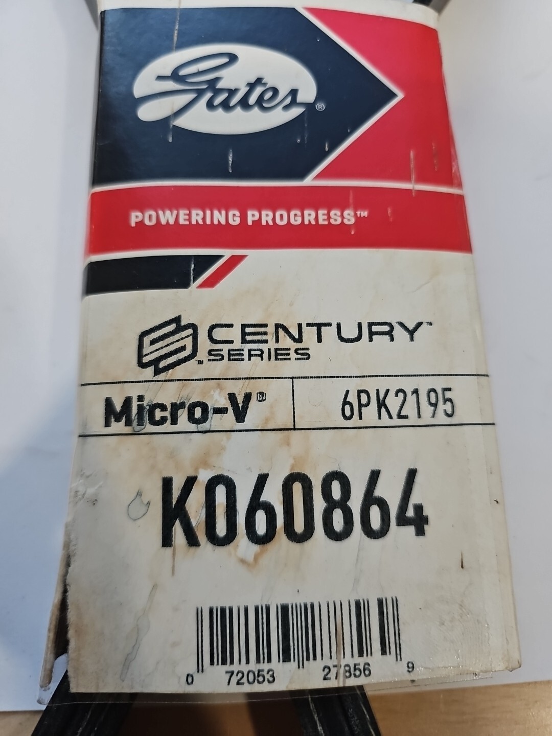 Gates K060864 Serpentine Belt Micro V Serpentine Drive Belt - Image 3