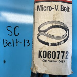 Gates Standard Micro-V Serpentine Belt-Premium OE K060772