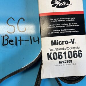 Gates Standard Micro-V Serpentine Belt-Premium OE K061066