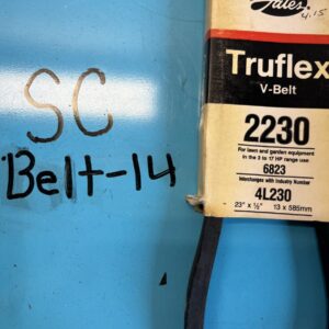 Gates Standard Truflex V-Belt, 2230 (4L230)