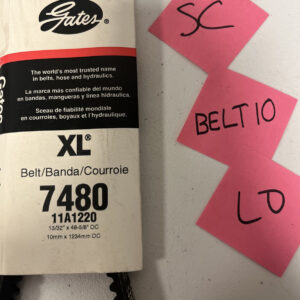 Gates XL 7480 Accessory Drive Belt for ZJG13481 ZAH15480 Y538364 WD90926