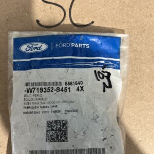 Genuine Ford Bolts-QTY-4 Torx Head W719352-S451