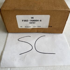 Genuine Ford Cover And Contact Plate Assembly, F58Z-14A664-A