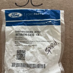 Genuine Ford Front Mount Bolt -W706496-S439