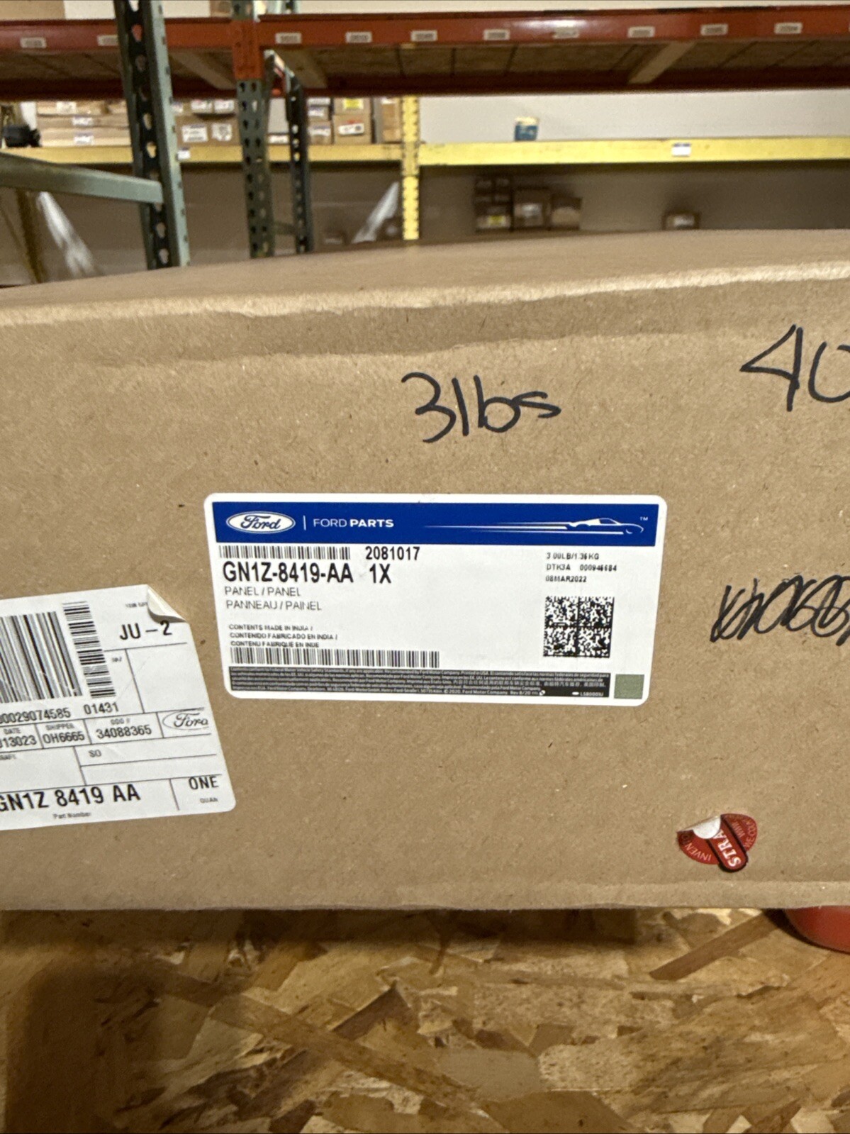 Genuine Ford Grille Surround GN1Z-8419-AA