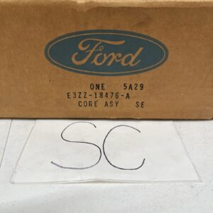 Genuine Ford Heater Core E3ZZ-18476-A, Fits Various Mustang Models