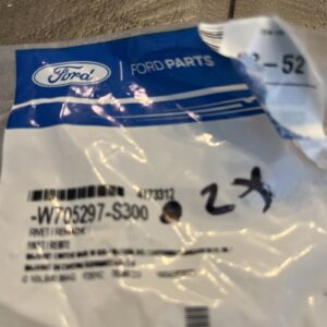 Genuine Ford License Plate Bracket Rivet W705297-S300 **LISTING IS FOR 2 PCS**
